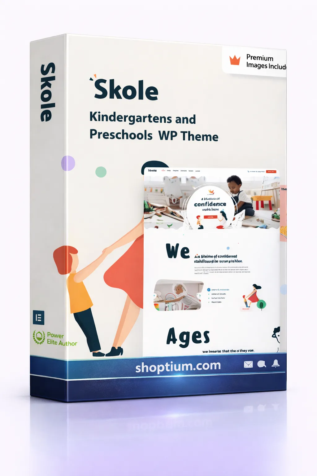 Only $4.99 | Skole - School Kindergarten WordPress Elementor
