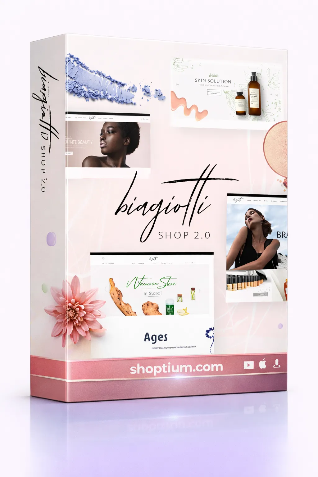 Only $4.99 | Biagiotti - Beauty and Cosmetics Shop WordPress Theme