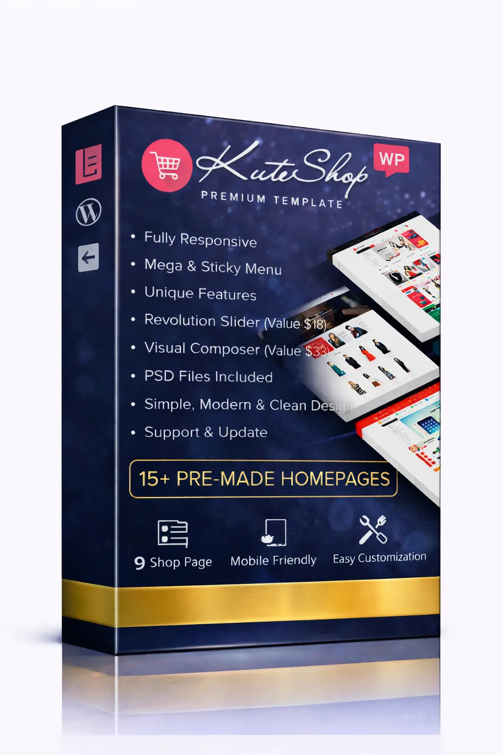 Only $4.99 | KuteShop – WooCommerce Marketplace WordPress Theme