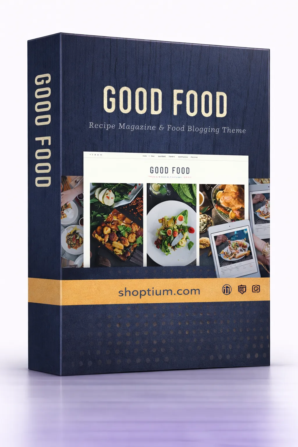 Only $4.99 | Good Food - Recipe Magazine & Food Blogging Theme