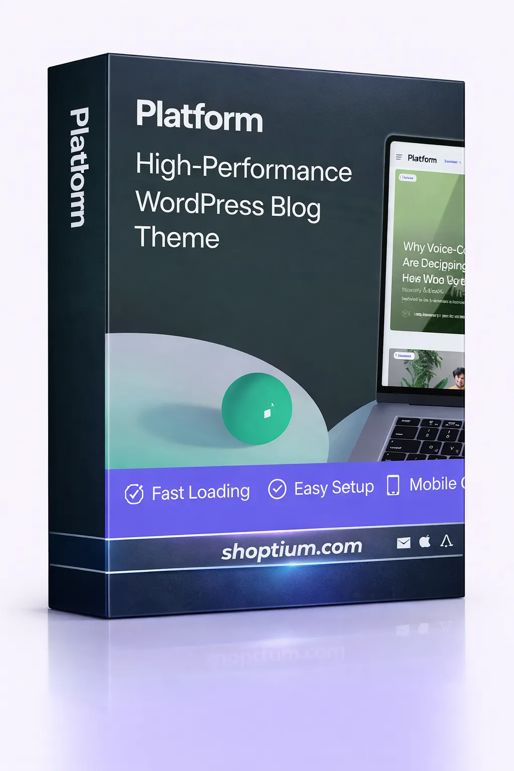 Only $4.99 | Platform - Modern High-Performance Blog WordPress Theme